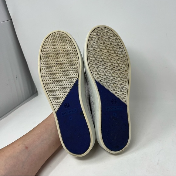 Rothy’s Original Slip on Sneaker in Salt Honeycomb Size 8 - Picture 10 of 11